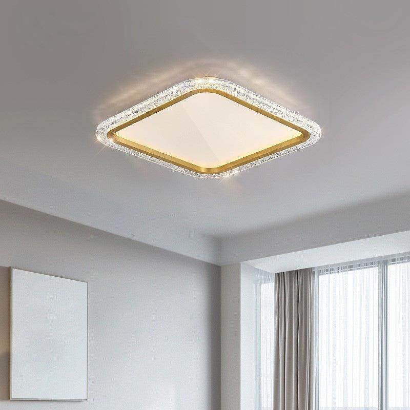 护眼客厅灯现代简957大约气主灯意式高亮le卧d室房间吸顶中山灯灯