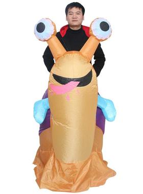 Zw8SGFDs搞笑卡人偶服偶装搞新怪通行走动物坐骑玩道具服款蜗牛充