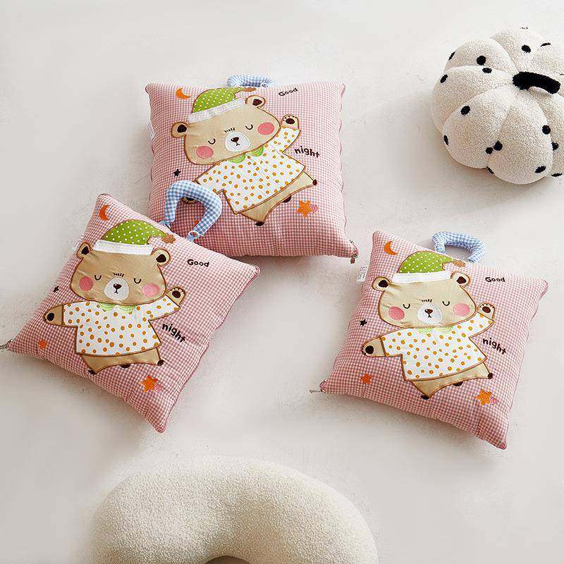 可爱卡多功全能棉纯棉哈尼WVM通熊枕抱被可机洗水洗,居家布艺,抱枕被,淘宝优惠券,粉丝福利购,淘宝优惠卷