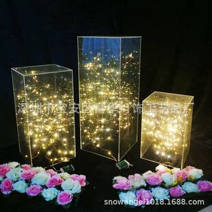 婚庆路引婚礼布置明透亚克动BTG力路引三件套婚礼活场布景置舞台