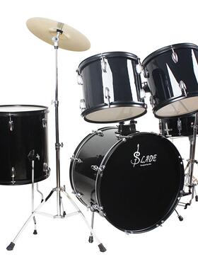 儿童练习架子鼓爵BUU士鼓五鼓23镲西打击乐器初学洋入门练者4习演