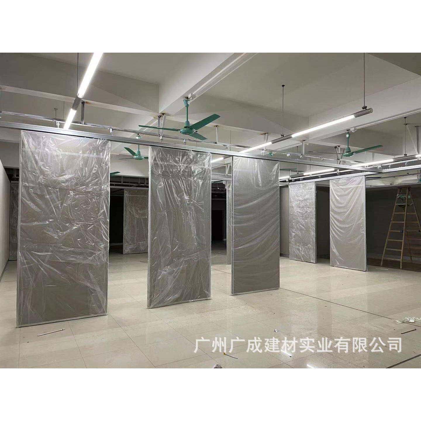 酒店活隔断移动屏动风推无品牌/拉门折叠隔音墙隔屏风玻璃隔断厂