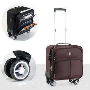高档1向6寸机箱包行李箱女9旅行箱男密码箱万轮登商务拉杆箱子18