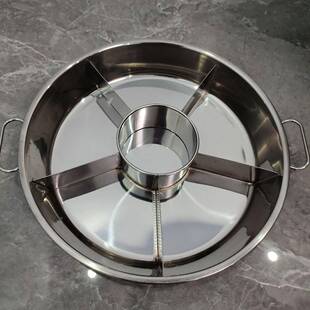 带耳不锈钢龙子虾海鲜盘麻QZG辣小鲜龙虾海大咖拼珏盘沁