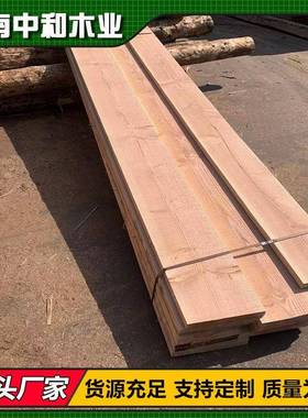 建筑工地木用花方旗松方木易建YMN筑方花旗松木条不劈裂