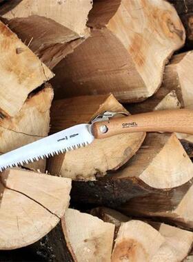 法国o营pinel欧皮耐尔户外折叠锯艺61236工锯野锯园家手用园林修