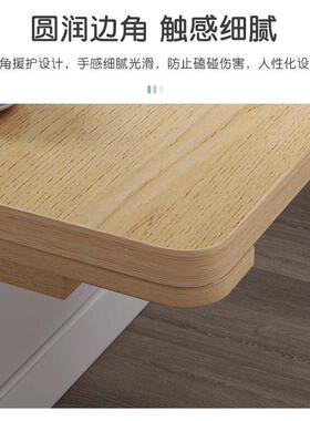 实木墙上折叠桌壁挂ZON电桌书桌墙小户型脑墙壁挂桌式餐卧室靠床