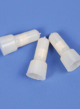 永线达Ф10mm乳白色闭WXD端子接500个连装尼龙奶嘴性压器帽