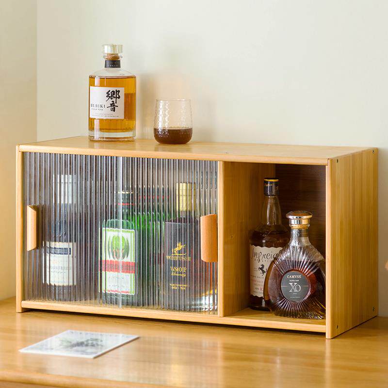 酒柜餐边柜现代简约展示柜网红小酒架欧式家用实木客厅靠墙置物架