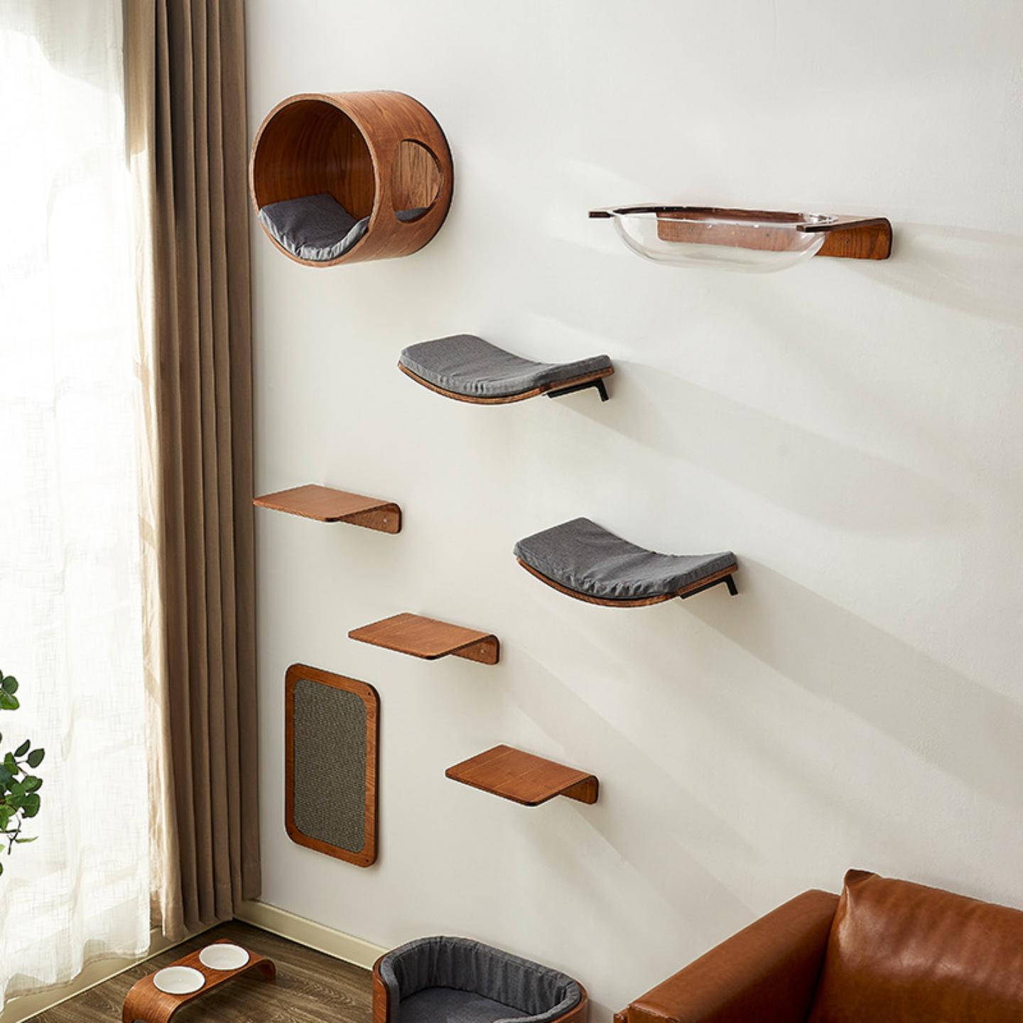 猫爬架墙壁式不占地猫窝猫架子