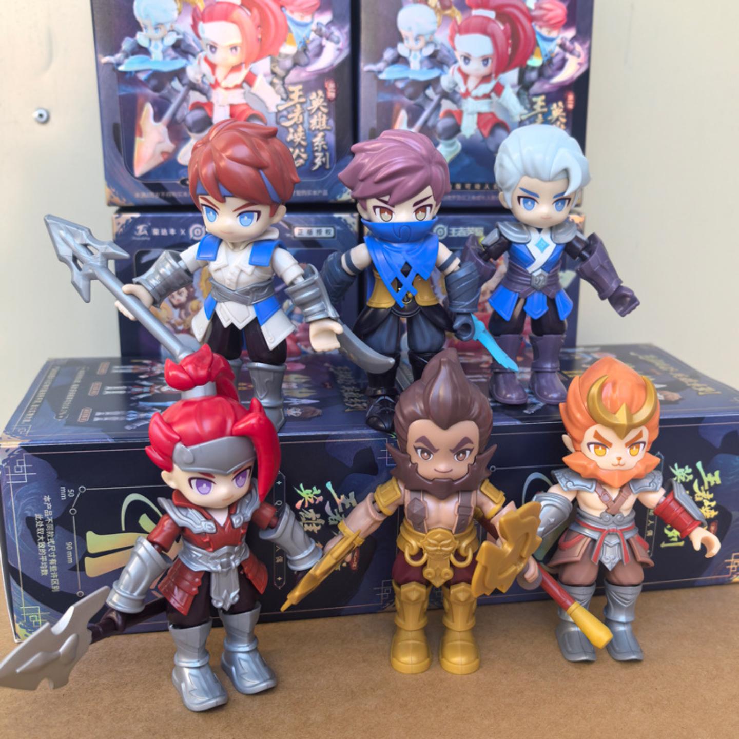 荣达丰正版王者韩信关节可动盲盒