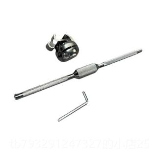 样机 牛铃采 高档Flang鼓er 军鼓扩边展夹小打击乐器圈夹拓展支架