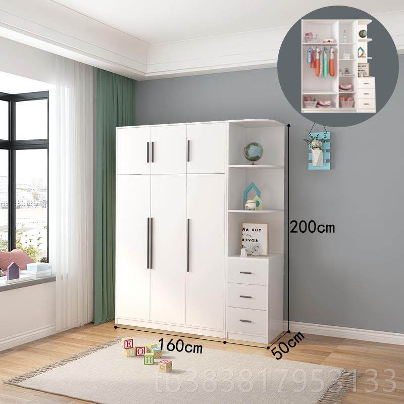 高档可比熊实木儿童衣柜宝北宝婴橱儿小衣纳柜简约现代小户型定收