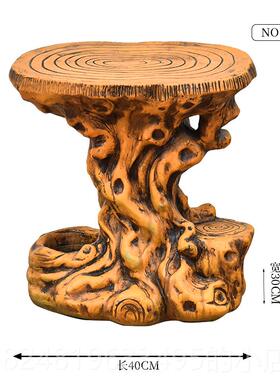 高档风水轮座乔迁开 饰业流装水假山喷泉工艺摆底坐招财饰礼品花