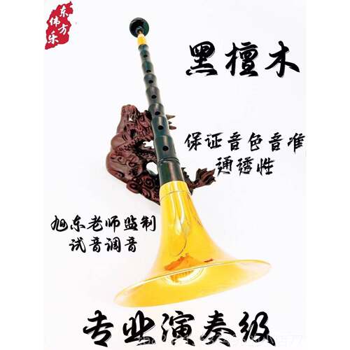 高档黑木唢呐专演奏级唢呐东方伟乐乐音业乐学院全套初学者檀大小