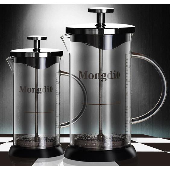 咖啡壶 玻璃法压壶350ml 家用法式滤压壶 高硼硅咖啡冲茶器过滤杯