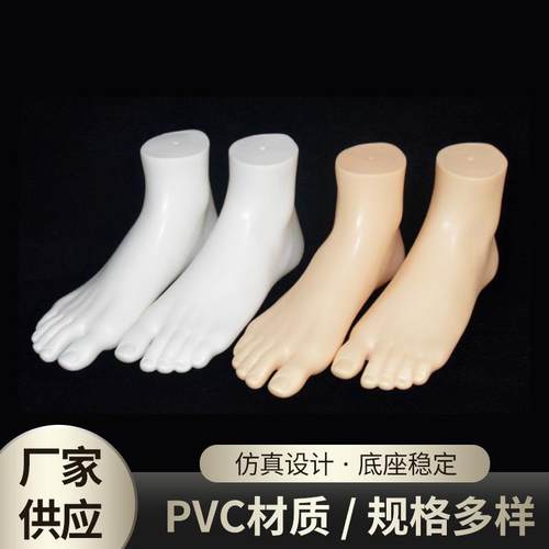新款脚趾款左右脚模大拇脚指袜模假脚模型凉鞋脚模形独指袜模鞋模