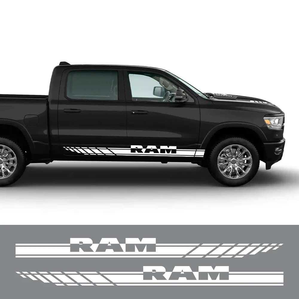 适用于道奇Dodge Ram 1500 2500 3500侧裙车贴车身贴纸A1228