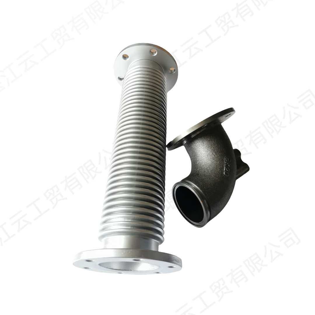 康明斯4BT3.9 6BT5.9 6BTAA5.9-C160发动机排气弯管排气波纹管