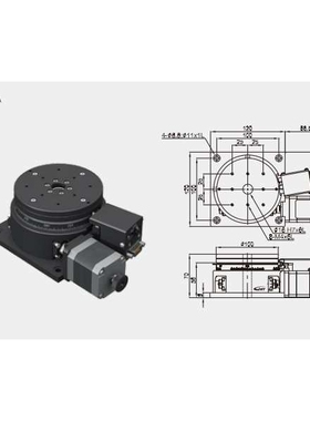 厂家直销θ轴AR100-A/AR120-A/AR159-A/AR179-A电动位移台微调