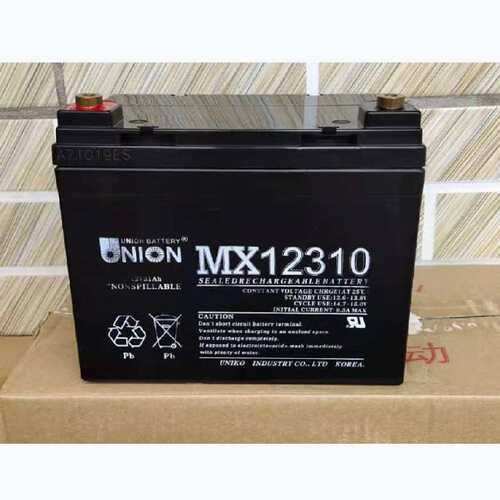 UNION韩国友联MX12310蓄电池12V31AH UPS 直流屏储能电源质保三年