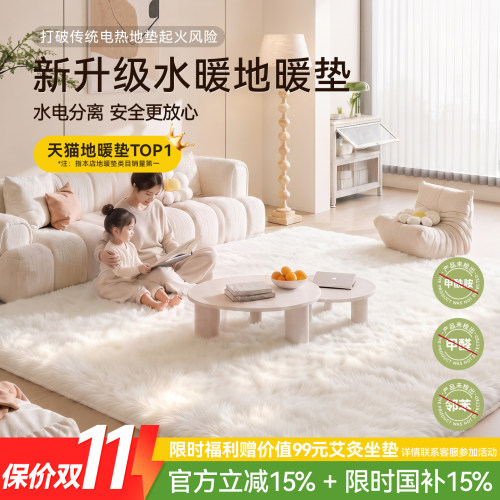 水暖地垫地毯电热地毯可拆洗防水