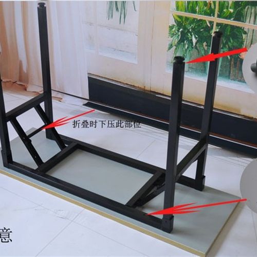 双层折叠培训桌酒店会议室长条桌会展活动条桌ibm桌办公桌会议桌