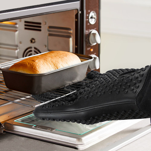 50cm加长烤箱手套防烫加厚耐高温防热烘焙厨房蒸箱隔热手套