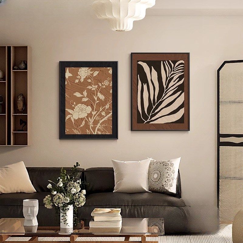 中古风客厅装饰画法式复古高级拉美德壁画餐厅玄关沙发背景墙挂画,家居饰品,现代装饰画,淘宝优惠券,粉丝福利购,淘宝优惠卷