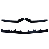 奔驰适用E200L前保险杠装 饰条E320L电镀条E260L前杠亮条E400L前铲