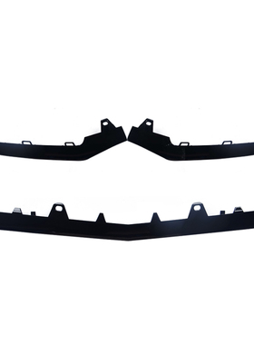 奔驰适用E200L前保险杠装饰条E320L电镀条E260L前杠亮条E400L前铲