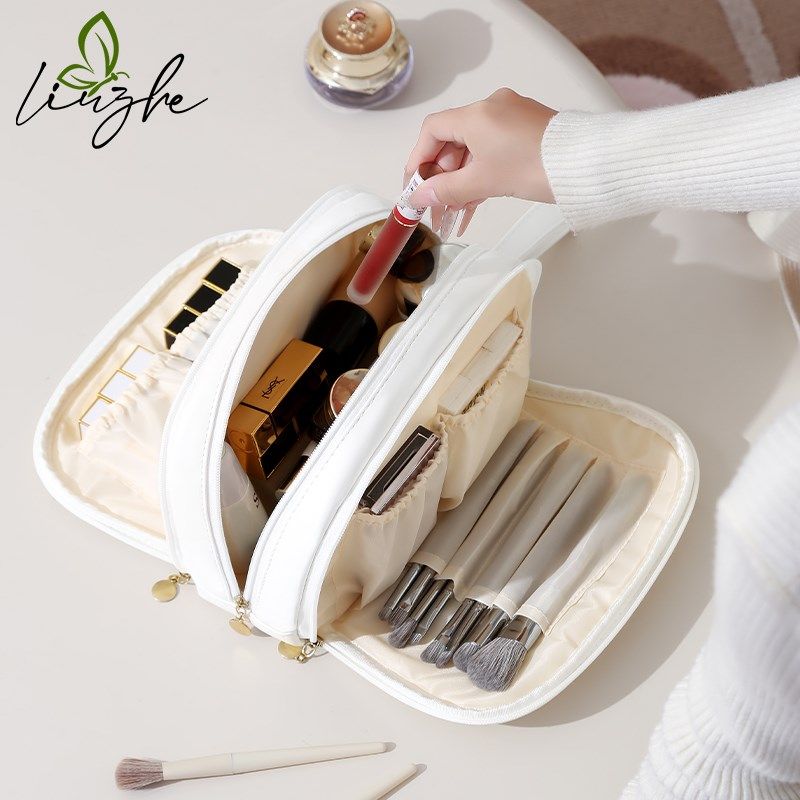 防水化妆包女大容量2024新款便携收纳袋旅行随身大容量洗漱收纳包,收纳整理,化妆包,淘宝优惠券,粉丝福利购,淘宝优惠卷