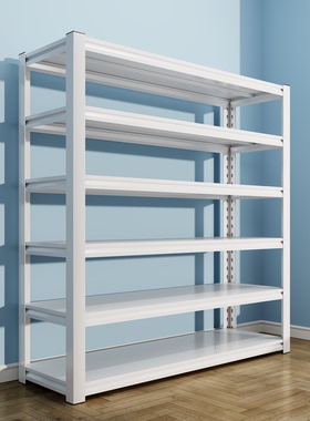 家用置物架钢制货架阳台多层储物架储藏间厨房收纳架快递杂物架子