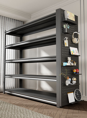 家用置物架钢制货架阳台多层储物架储藏间厨房收纳架快递杂物架子