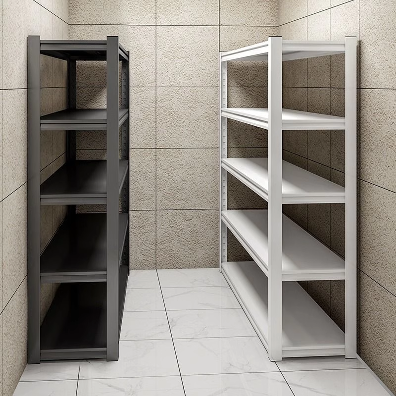 仓储货架地下室钢制收纳铁架