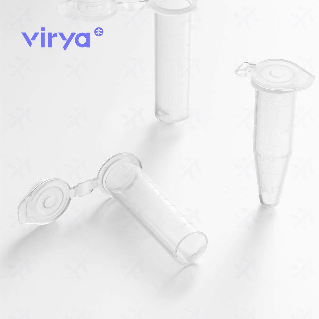virya 0.5ml微量离心管 非灭菌 无色 管体刻度清晰 便于体积读取