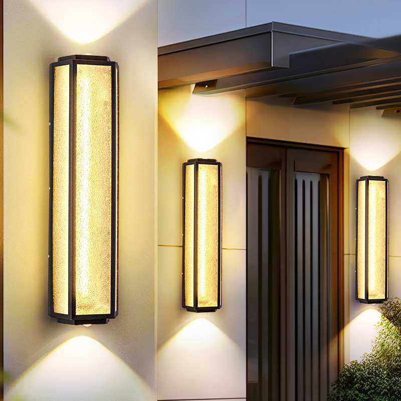 室外壁灯防水别墅入户大门外墙灯室外庭院露台灯上下发光洗墙射灯,3C数码配件,摄像机配件,淘宝优惠券,粉丝福利购,淘宝优惠卷