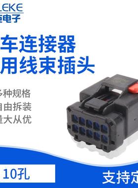 10孔汽车连接器 接插件线束插头54201009
