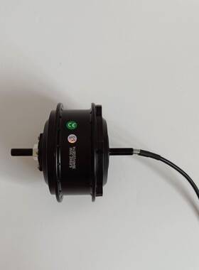 Ebike Front Motor 36/48V 350W锂电动助力自行车前驱黑色电机