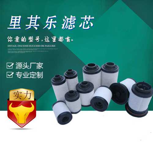 直销 里其乐真空泵油雾分离器滤芯731630-0000适用于VC202/VC303