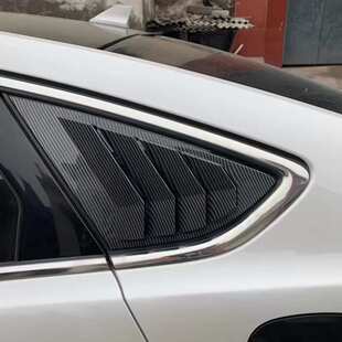 适用于13-18款福特蒙迪欧专用百叶窗改装后车窗三角窗饰条改装件