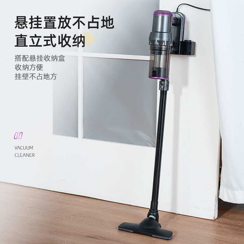 有线枪式吸尘器便携式家用手持大功率超强吸力塑料管吸尘机