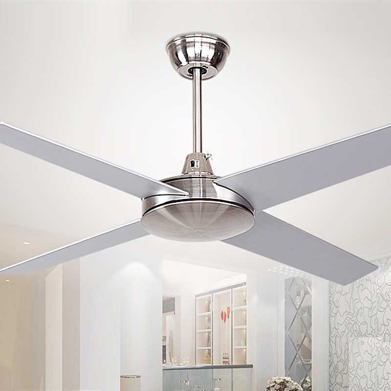 简约现代吊扇不带灯欧式风扇无灯电风扇时尚酒店工程装饰家居吊扇