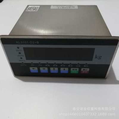 数字式称重控制器XK3101-D2+B控制仪表金属外壳嵌入式安装发快递