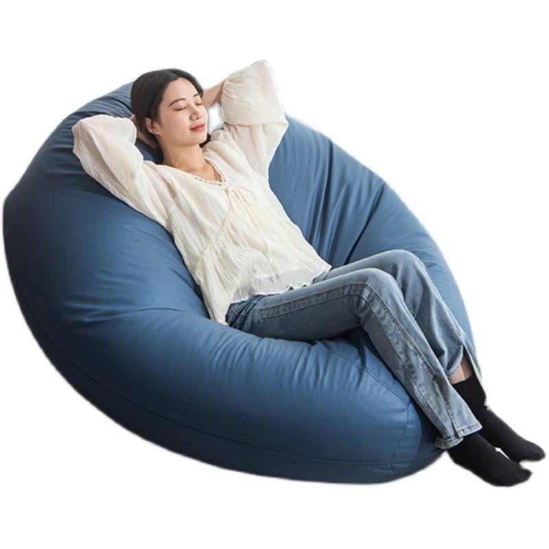 懒人沙发豆袋布套科技布防水单人布艺沙发榻榻米全包豆豆沙发套罩