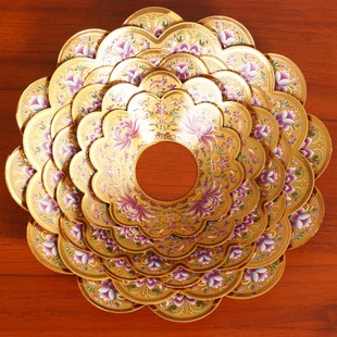 加厚香炉围香灰托炉围挡灰罩防掉接灰托盘炉围上香家用香托外罩边