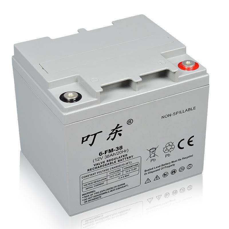 扫地机12V33AH免维护铅酸蓄电池电动轮椅清洁车用太阳能照明电瓶
