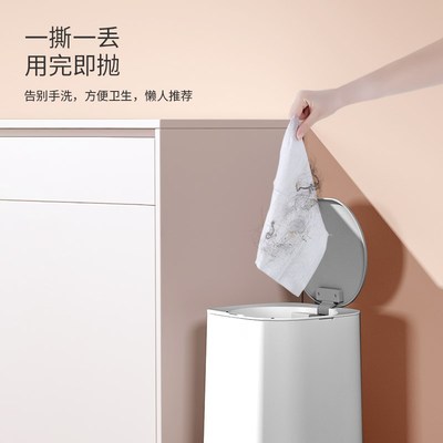 五月花拖把静电除尘纸抛消毒除尘清洁擦地拖布家用拖地地板湿纸巾