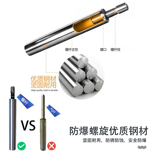 不锈钢螺杆升降酒吧椅子车间防爆凳实验室工厂车间药厂工作圆凳子