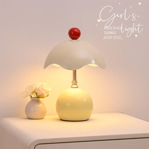 2025新款蛋壳台灯卧室高级感轻奢床头主卧结婚长明灯一对礼物夜灯